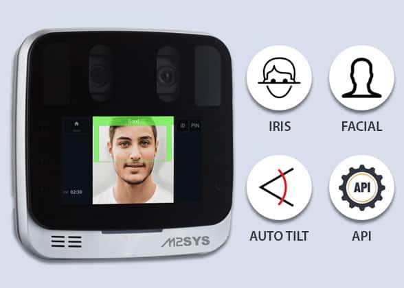 M2SYS Next-Gen Dual Iris Camera