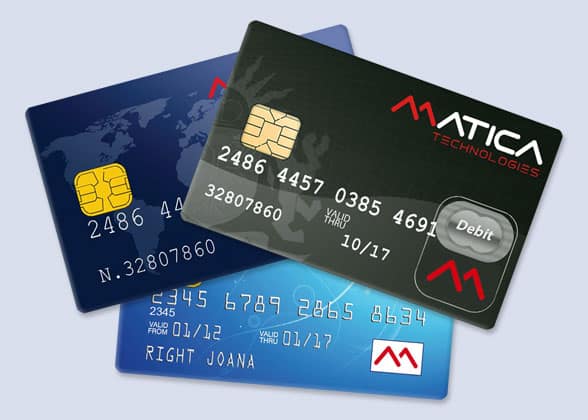 Matica central card issuance samples