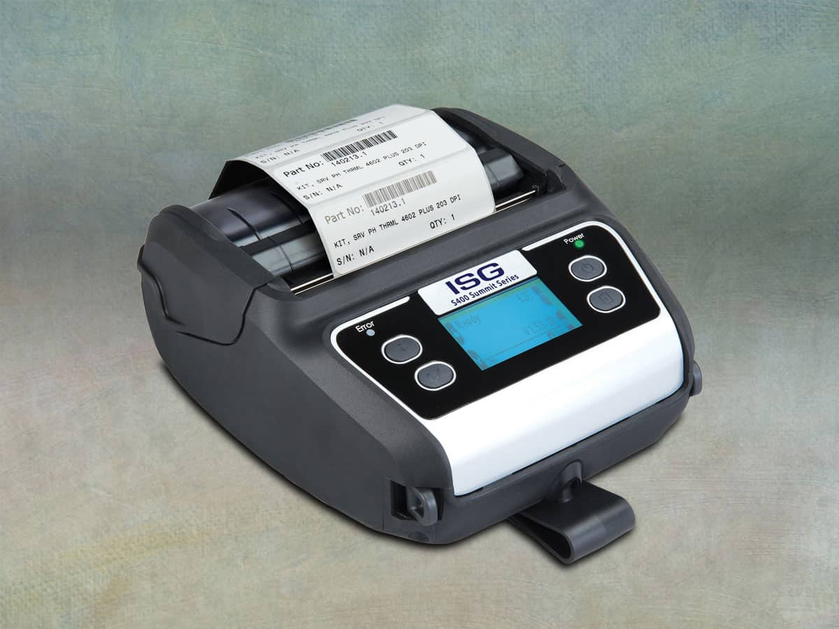 Portable Thermal Printers The ISG