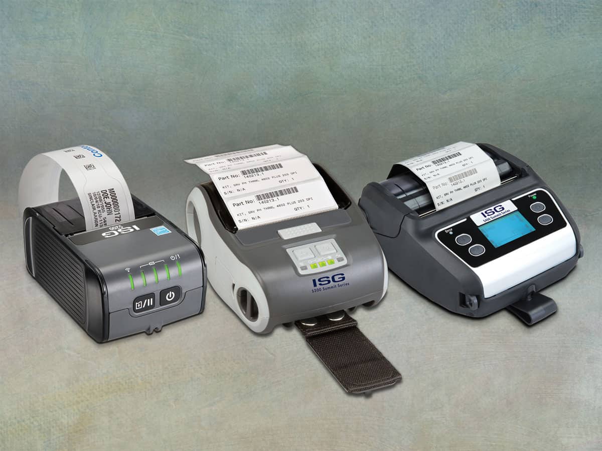 Portable Thermal Printers The ISG