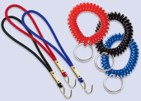 Elastic wristbands and wrist coils