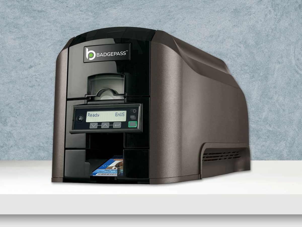 BadgePass GX1 ID Card Printer The ISG