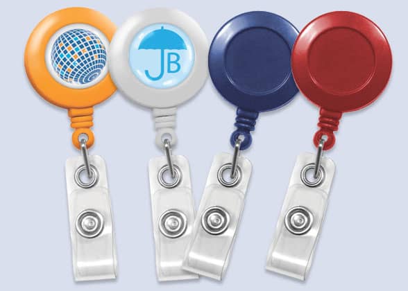 Traditional Round Badge Reels