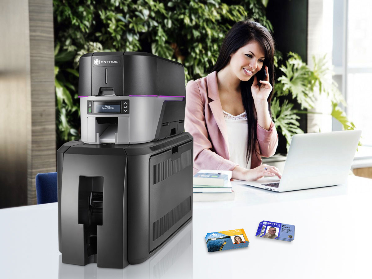 entrust datacard id card printers