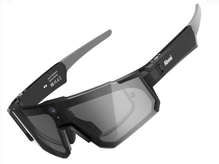 custom plastic card abosi ai glasses isg silent auction